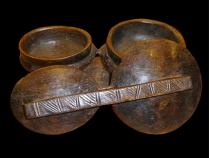 Lozi Food Bowl, Double-Lidded, Zambia 3